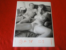 Load image into Gallery viewer, Vintage Nude Woman Big Tits Hairy Pussy Silver Gelatin Photo  8 x 10  P81
