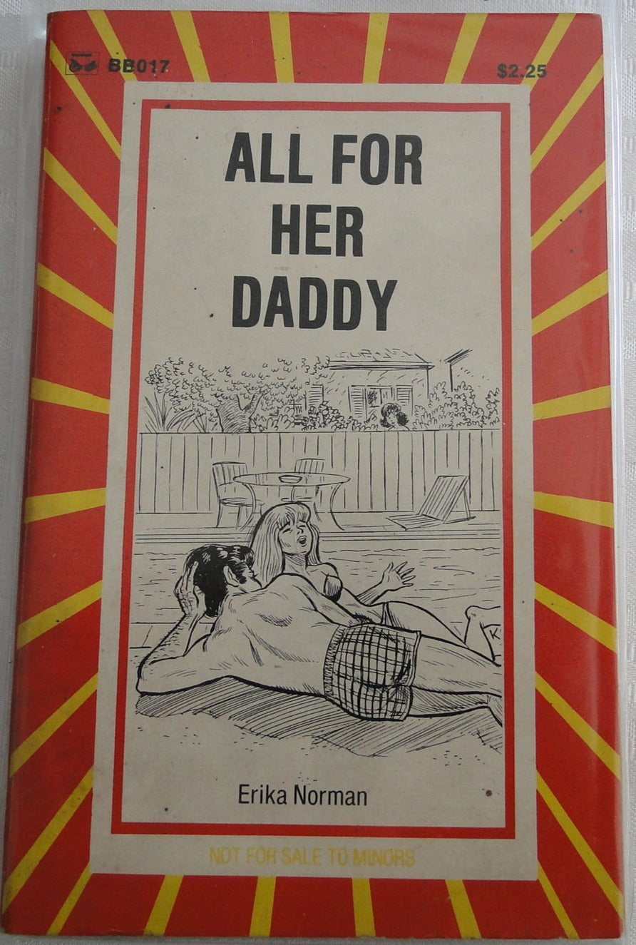 Vintage Adult Paperback Novel/Book All For Her Daddy