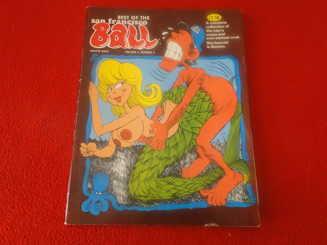 Vintage 18 Y. O. + Sexy Erotic Adult Men's Magazine San Francisco Ball     P78
