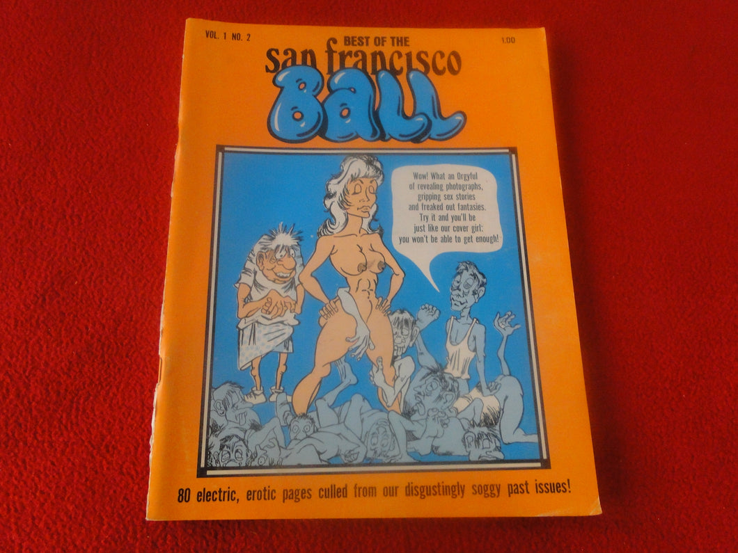 Vintage 18 Y. O. + Sexy Erotic Adult Men's Magazine San Francisco Ball #2    P78