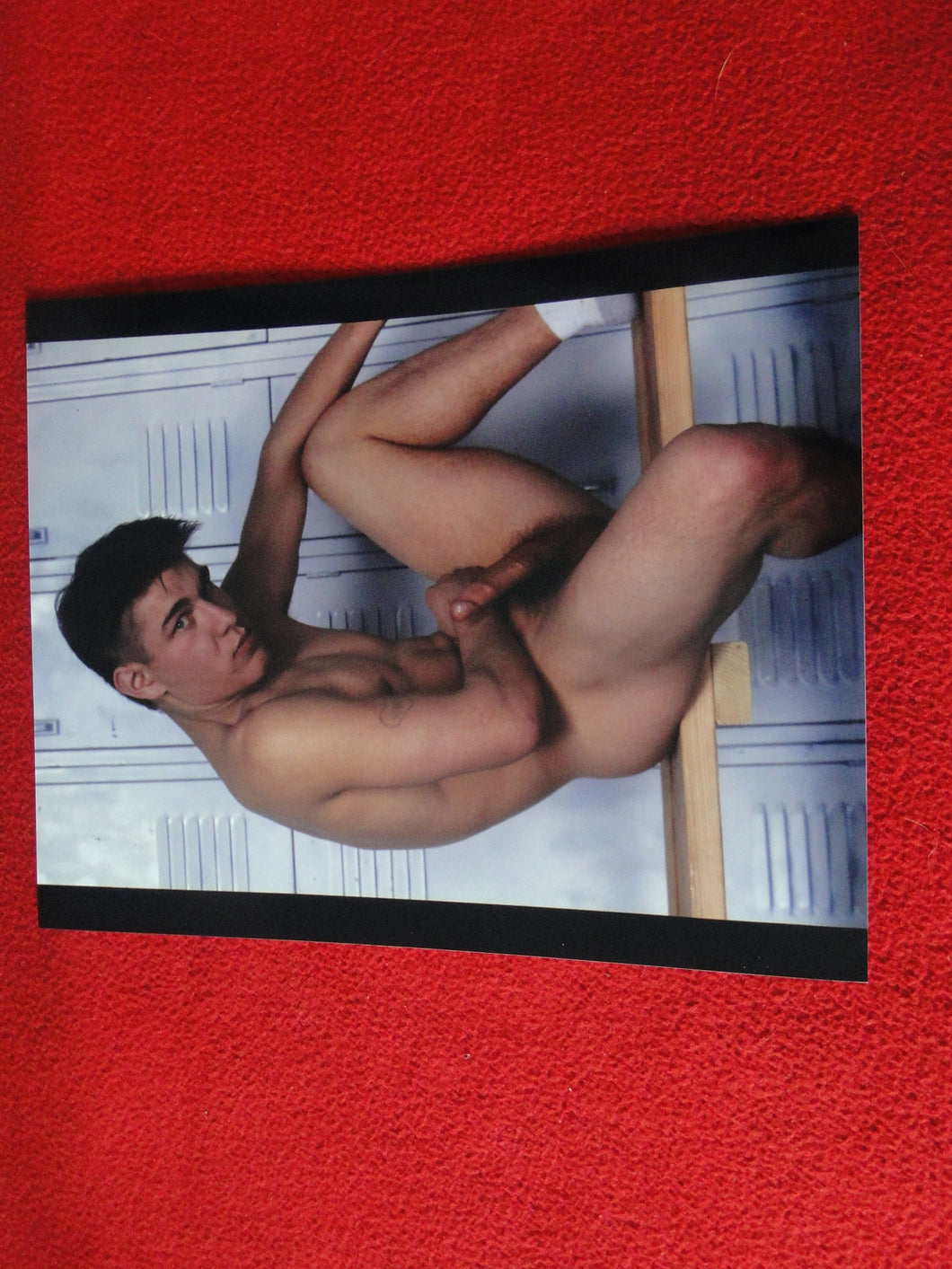Vintage 18 Y.O. + Gay Interest Nude Hot Hung Muscular Male Photo 8 x 10               D(23