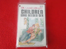 Load image into Gallery viewer, Vintage 18 YO+ Sexy Erotic Adult Paperback Book/ Novel Dr. Lamb Children Who Need Sex G1
