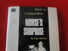 Load image into Gallery viewer, Vintage 18 YO+ Sexy Erotic Adult Paperback Book/ Novel Nurse&#39;s Surprise Liverpool G1
