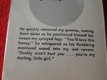 Load image into Gallery viewer, Vintage 18 YO+ Sexy Erotic Adult Paperback Book/ Novel Teenage Girls and Their Lusting Fathers G1
