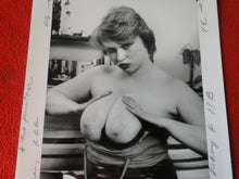 Load image into Gallery viewer, Vintage Nude Woman Big Tits Hairy Pussy Silver Gelatin Photo  8 x 10 P81g

