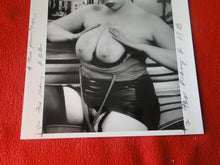 Load image into Gallery viewer, Vintage Nude Woman Big Tits Hairy Pussy Silver Gelatin Photo  8 x 10 P81g

