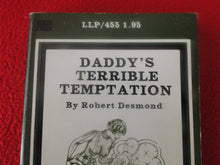 Load image into Gallery viewer, Vintage 18 YO+ Sexy Erotic Adult Paperback Book/ Novel Liverpool Press Daddy&#39;s Terrible Temptation G1
