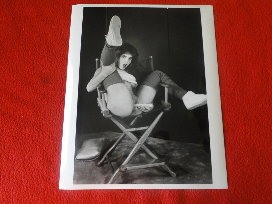 Vintage Nude Woman Shaved Pussy Dildo Silver Gelatin Photo  8 x 10     P81j