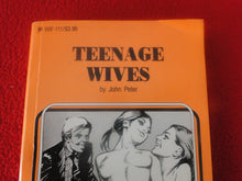 Load image into Gallery viewer, Vintage 18 YO+ Sexy Erotic Adult Paperback Book/ Novel Teenage Wives     G1
