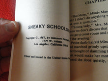 Load image into Gallery viewer, Vintage 18 YO+ Sexy Erotic Adult Paperback Book/ Novel Sneaky Schoolgirl       G1

