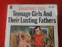 Load image into Gallery viewer, Vintage 18 YO+ Sexy Erotic Adult Paperback Book/ Novel Teenage Girls and Their Lusting Fathers  G1
