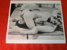 Load image into Gallery viewer, Vintage Nude Woman Shaved Pussy Silver Gelatin Lesbian Cunnilingus Photo P81y
