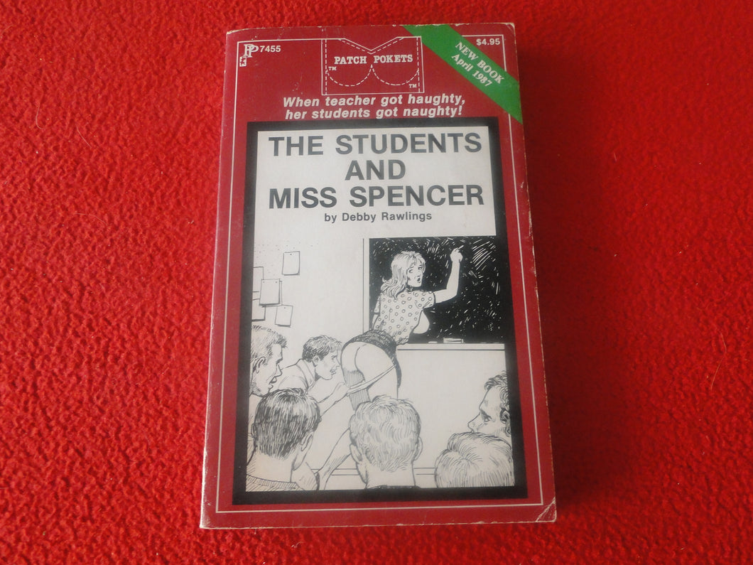 Vintage 18 YO+ Sexy Erotic Adult Paperback Book/ Novel The Students and Miss Spencer G1