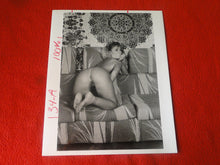 Load image into Gallery viewer, Vintage Nude Woman Shaved Pussy Silver Gelatin Photo   AZd
