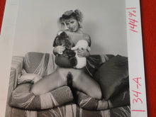 Load image into Gallery viewer, Vintage Nude Woman Hairy Pussy Silver Gelatin Photo   AZe
