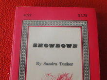 Load image into Gallery viewer, Vintage 18 YO+ Sexy Erotic Adult Paperback Book/ Novel Showdown    G1
