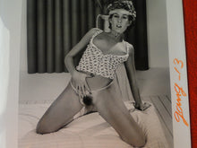 Load image into Gallery viewer, Vintage Nude Woman Hairy Pussy Silver Gelatin Photo   AZh
