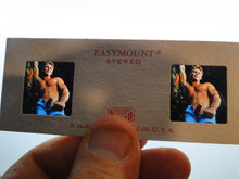 Load image into Gallery viewer, Vintage Adult Erotic 3D Stereoview Nude Hot Hung Gay Man Slide CQ10
