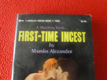 Load image into Gallery viewer, Vintage 18 YO+ Sexy Erotic Adult Paperback Book/ Novel First Time Incest   G1
