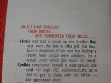Load image into Gallery viewer, Vintage 18 YO+ Sexy Erotic Adult Paperback Book/ Novel First Time Incest   G1
