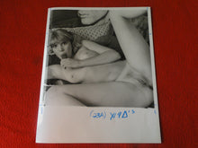 Load image into Gallery viewer, Vintage Nude Woman Hairy Pussy Silver Gelatin Photo   AZn
