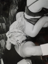 Load image into Gallery viewer, Vintage Nude Woman Lesbian Cunnilingus Silver Gelatin 8 x 10 Photo   AY
