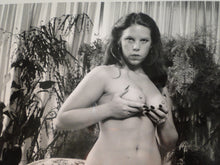 Load image into Gallery viewer, Vintage Nude Woman Big Tits Hairy Pussy Silver Gelatin 8 x 10 Photo   AYc
