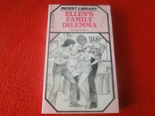 Load image into Gallery viewer, Vintage 18 YO+ Sexy Erotic Adult Paperback Book/ Novel Ellen&#39;s Family Dilemma G1

