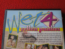 Load image into Gallery viewer, Vintage 18 Y.O. + Adult Erotic Sexy Porn XXX DVD Wet 4 Cotton Panties     FF
