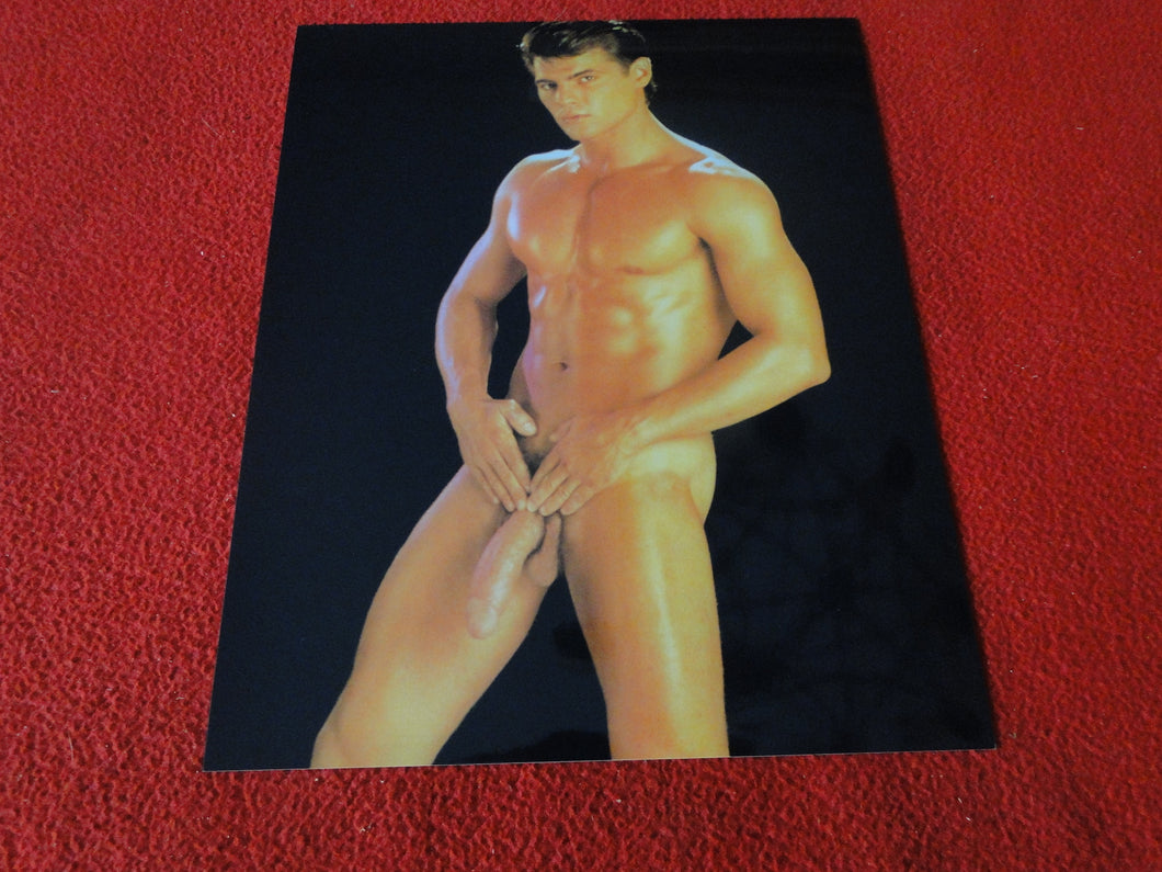 Vintage 18 Y.O. + Gay Interest Nude Hot Hung Muscular Male Photo 8 x 10            AH26