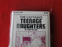 Load image into Gallery viewer, Vintage Adult Paperback Book The Captain&#39;s Teenage Daughters San Falzar  P14
