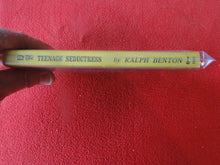 Load image into Gallery viewer, Vintage Adult Paperback Book The Teenage Seductress Ralph Benton   P14
