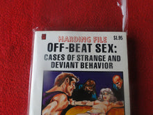 Load image into Gallery viewer, Vintage Adult Paperback Book Harding File Off-Beat Sex           P14
