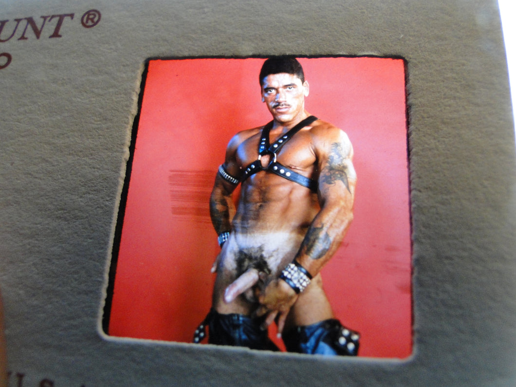 Vintage Adult Erotic 3D Stereoview Nude Hot Hung Gay Man Slide CS31