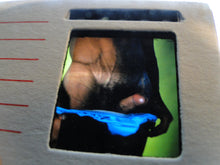 Load image into Gallery viewer, Vintage Adult Erotic 3D Stereoview Nude Hot Hung Gay Man Slide CS33
