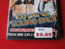 Load image into Gallery viewer, Vintage 18 Y.O. + Adult Erotic Sexy Porn XXX DVD You Like 'Em Young Bro    DD
