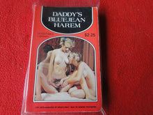 Load image into Gallery viewer, Vintage Adult Paperback Book Daddy&#39;s Bluejean Harem             P14
