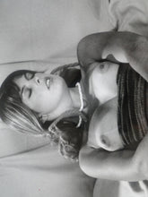Load image into Gallery viewer, Vintage Nude Woman 8 x 10 Silver Gelatin Photo Young Nice Tits Hairy Pussy AV#
