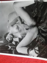 Load image into Gallery viewer, Vintage Nude Woman 8 x 10 Silver Gelatin Photo Young Nice Tits Hairy Pussy    AVt

