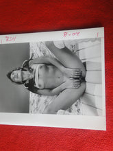 Load image into Gallery viewer, Vintage Nude Woman 8 x 10 Silver Gelatin Photo NIce Tits Shaved Pussy  AVl
