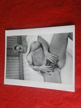 Load image into Gallery viewer, Vintage Nude Woman 8 x 10 Silver Gelatin Photo Big Tits Spread Young Hairy Pussy  AVj
