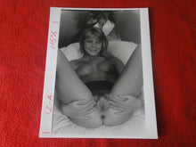 Load image into Gallery viewer, Vintage Nude Woman 8 x 10 Silver Gelatin Photo Young Spread Pussy  AVc
