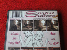 Load image into Gallery viewer, Vintage 18 Y.O. + Adult Erotic Sexy Porn XXX DVD Sinful Sisters        DD
