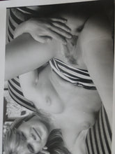 Load image into Gallery viewer, Vintage Nude Woman 8 x 10 Silver Gelatin Photo Young Hairy Pussy  AW5
