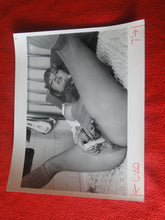 Load image into Gallery viewer, Vintage Nude Woman 8 x 10 Silver Gelatin Photo Young Dildo Hairy Pussy  AW4
