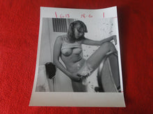 Load image into Gallery viewer, Vintage Nude Woman 8 x 10 Silver Gelatin Photo Young Shaved Pussy  AW@
