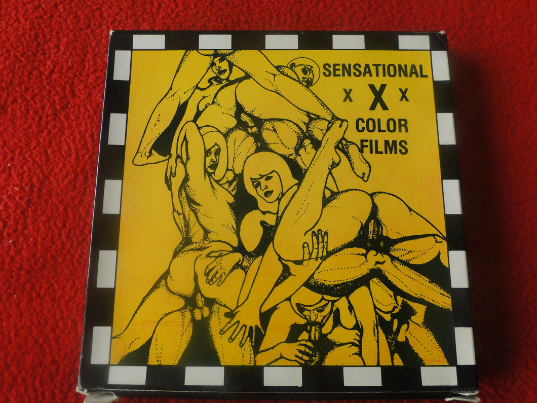 Vintage 8MM Adult Pornographic Smoker Stag Film Sensational XXX Color Film   P14