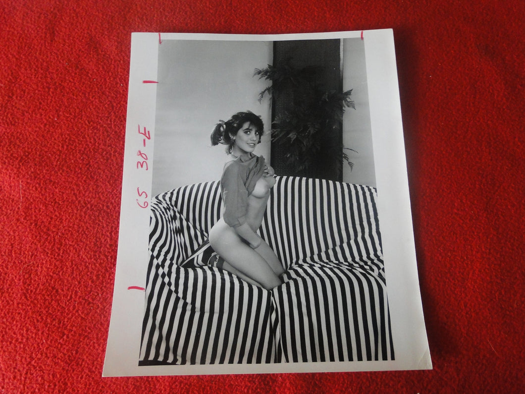 Vintage Nude Woman 8 x 10 Silver Gelatin Photo Young Titties   AWr