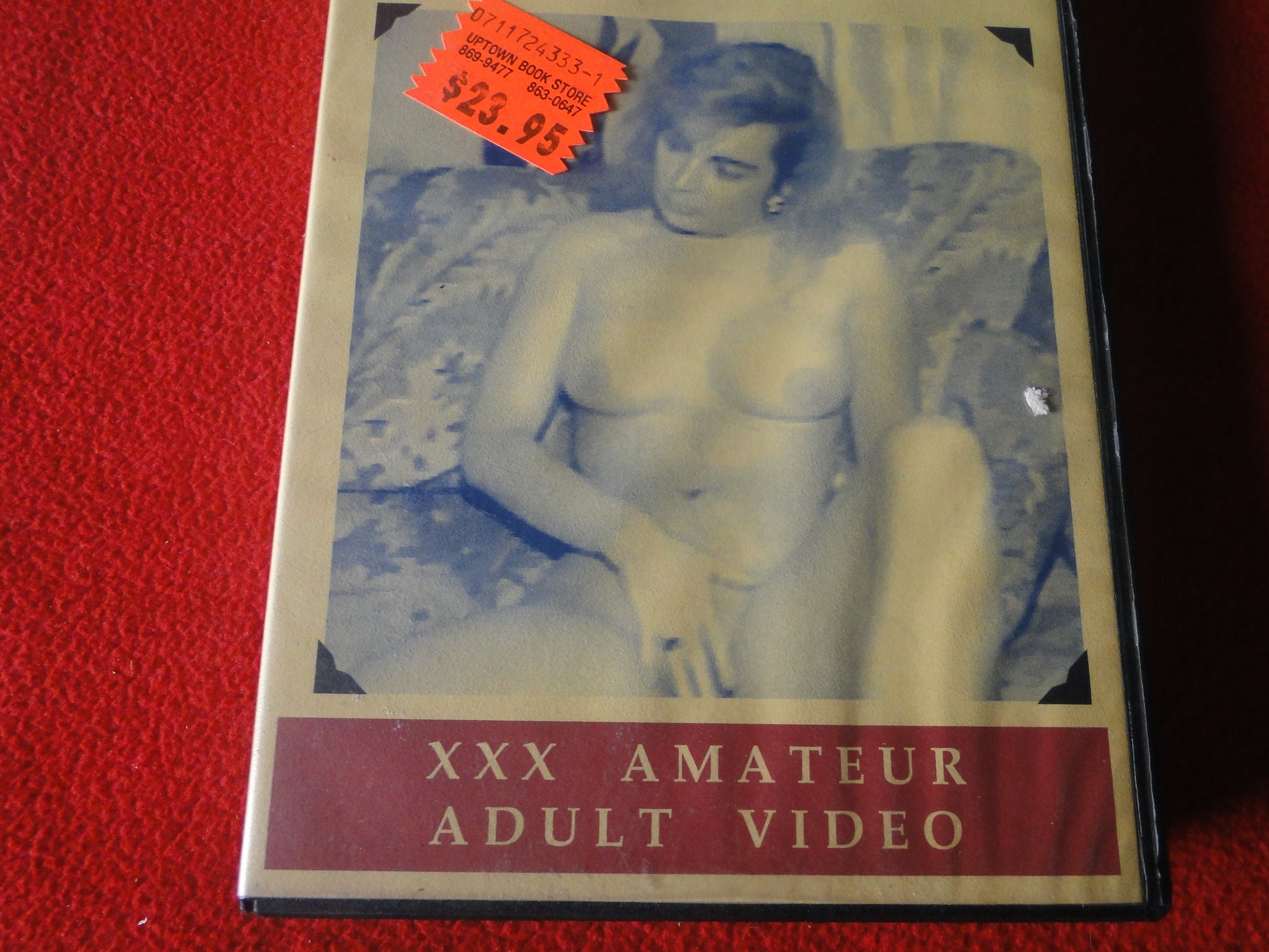 Vintage Adult XXX VHS Porn Tape Amateur Adult Video X9 â€“ Ephemera Galore