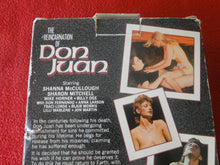 Load image into Gallery viewer, Vintage Adult XXX VHS Porn Tape The Reincarnation of Don Juan Shanna McCullough X19
